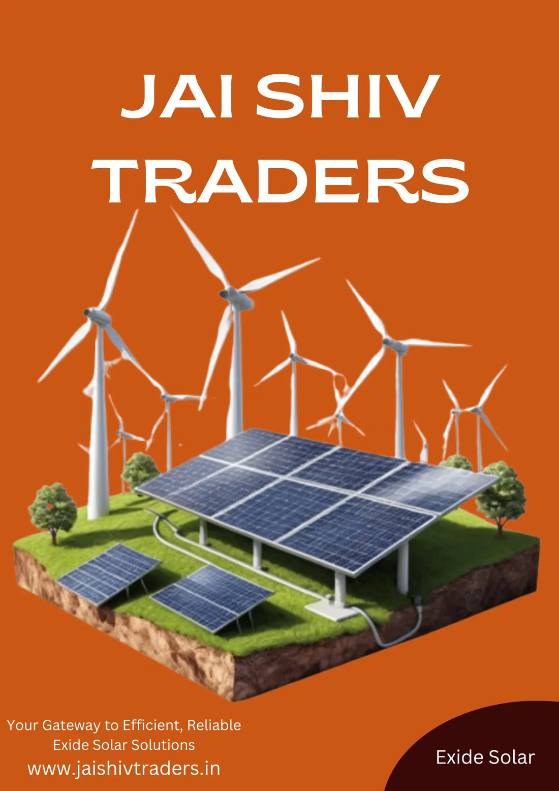 Complete range of Exide solar panels from Jai Shiv Traders. - JAI SHIV TRADERS