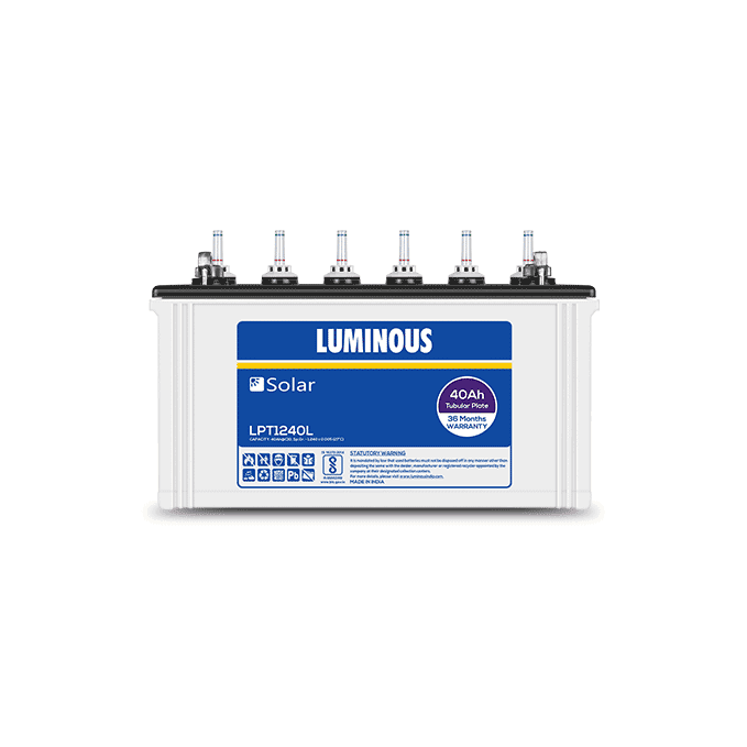 Luminous Solar Battery 40 Ah – LPT1240L - JAI SHIV TRADERS