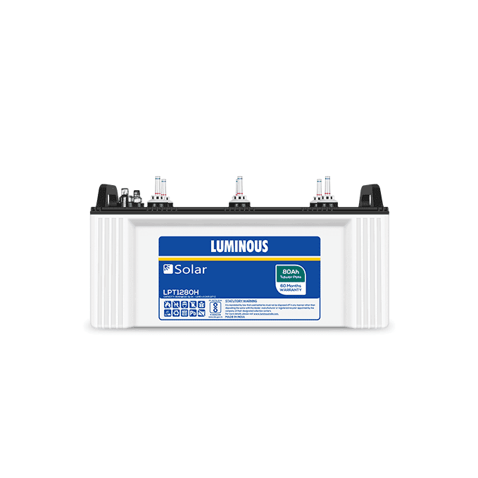 Luminous Solar Battery 80 Ah – LPTT1280H - JAI SHIV TRADERS