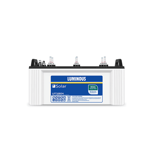 Luminous Solar Battery 80 Ah – LPTT1280H - JAI SHIV TRADERS