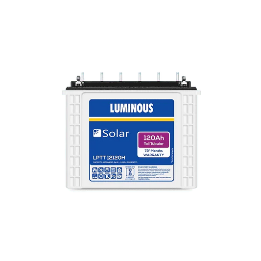 Luminous Solar Battery 120AH- LPTT12120H - JAI SHIV TRADERS