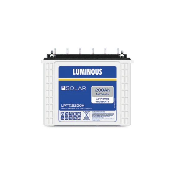 Luminous Solar Battery 200 Ah – LPTT12200H - JAI SHIV TRADERS