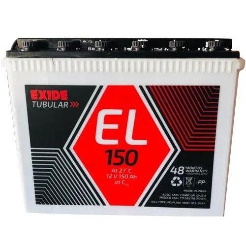 Exide Tubular EL150 (Black) - JAI SHIV TRADERS