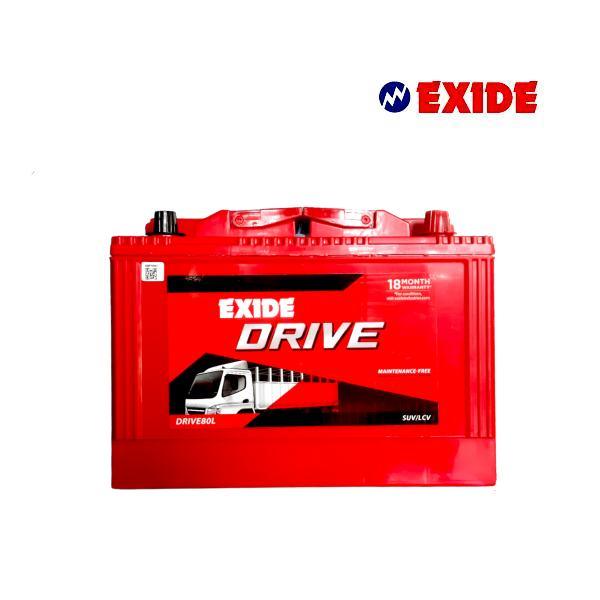 Exide FEG0-DRIVE80L - JAI SHIV TRADERS