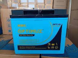 HBL OPTIMUZ 42AH 12V SMF VRLA BATTERY-OPTI 42 - JAI SHIV TRADERS