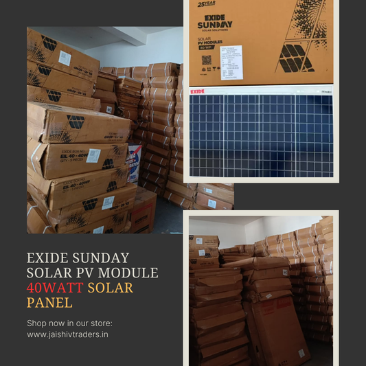 Exide 40 Watt Solar Panel: A Comprehensive Review