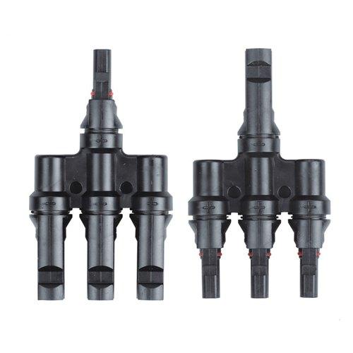 Solar 3 in 1 Out Branch Connector T Type - JAI SHIV TRADERS