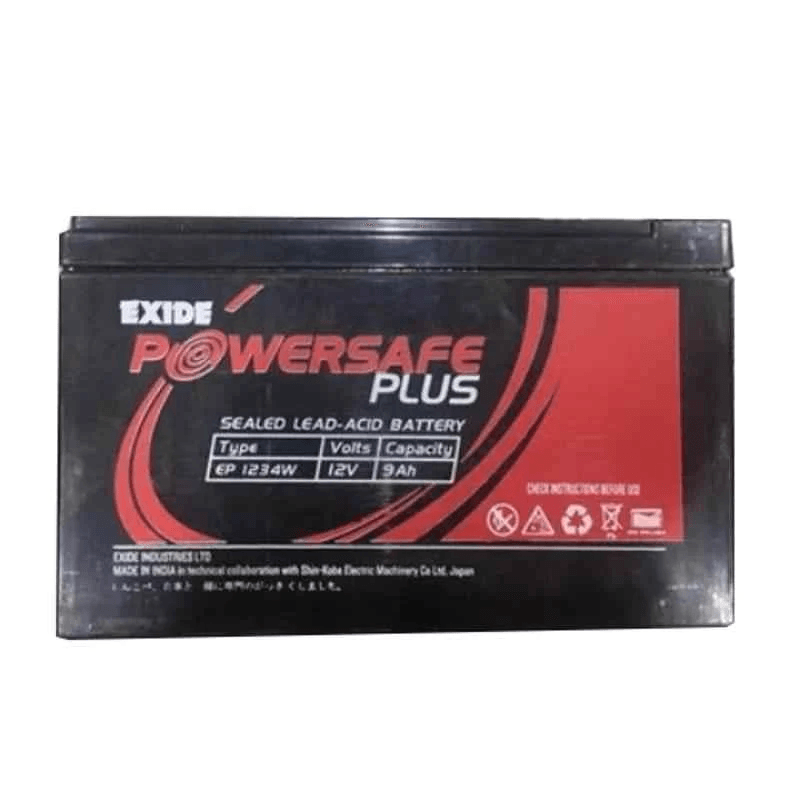 Exide Powersafe Plus EP 1234W 9Ah 12V - JAI SHIV TRADERS