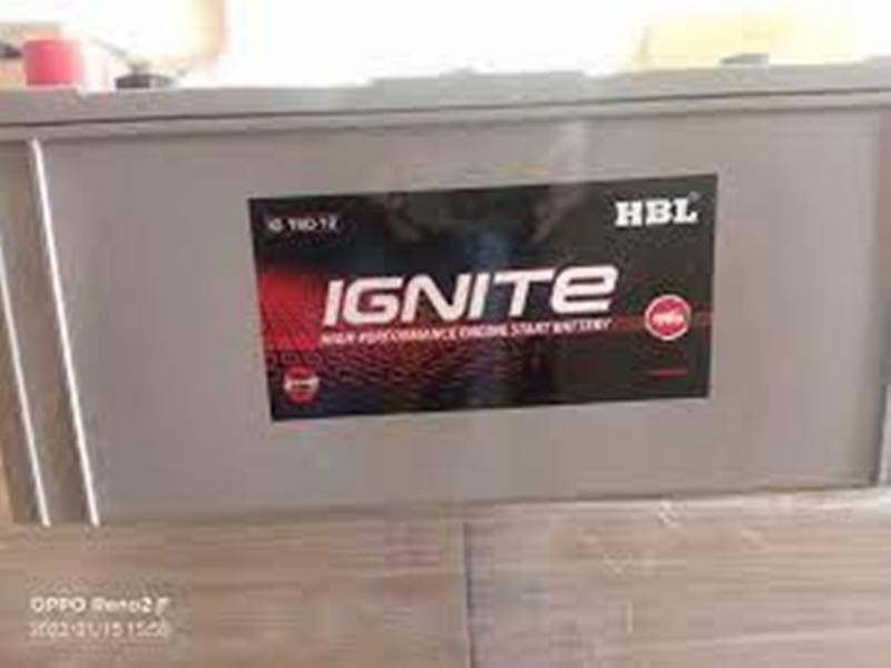 HBL IG 160AH-12V Ignite Generator Battery - JAI SHIV TRADERS