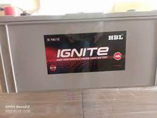 HBL IG 160AH-12V Ignite Generator Battery