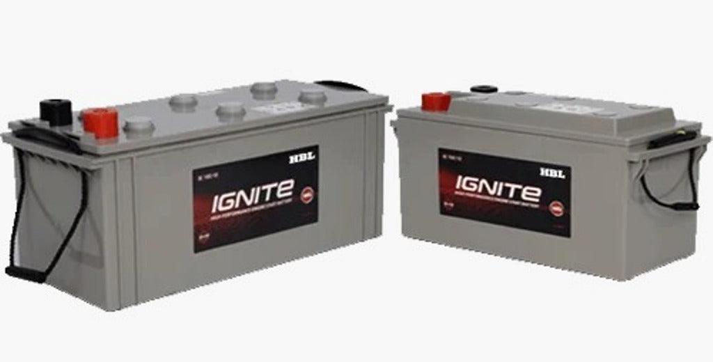 HBL IG 80AH-12V Ignite Generator Battery - JAI SHIV TRADERS