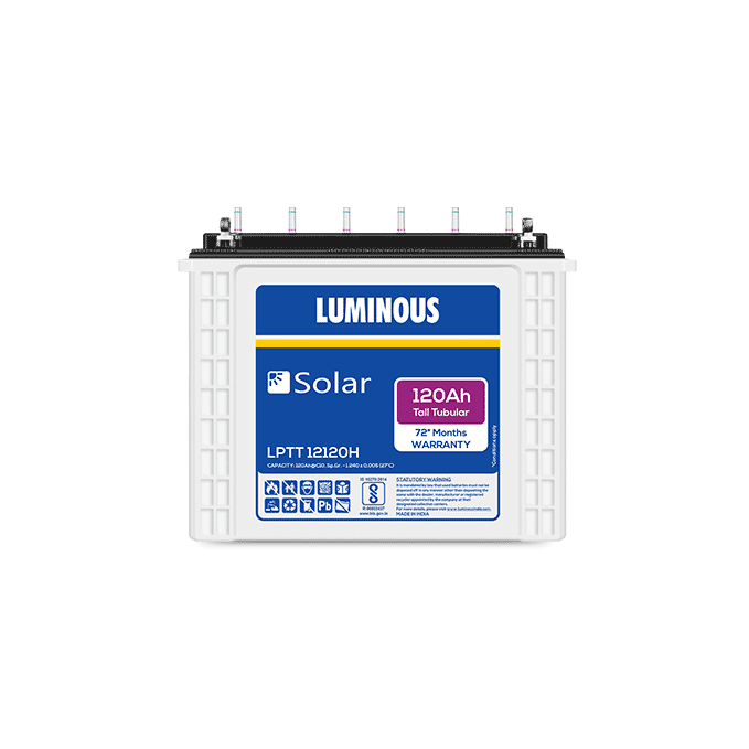 Luminous Solar Battery 120AH- LPTT12120H - JAI SHIV TRADERS