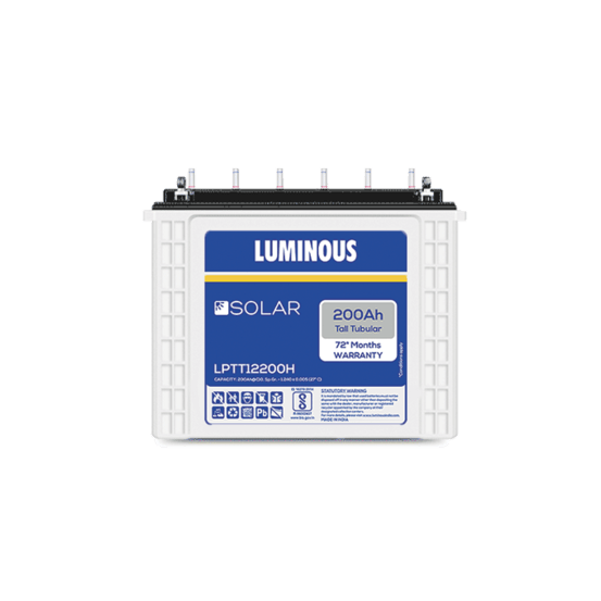 Luminous Solar Battery 200 Ah – LPTT12200H - JAI SHIV TRADERS