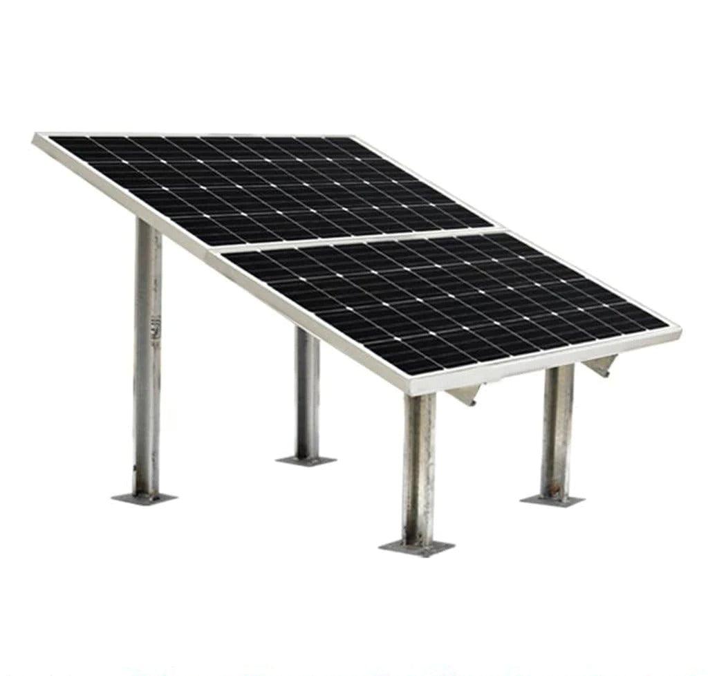 Solar Panel Mounting Structure for 2 Panel - JAI SHIV TRADERS