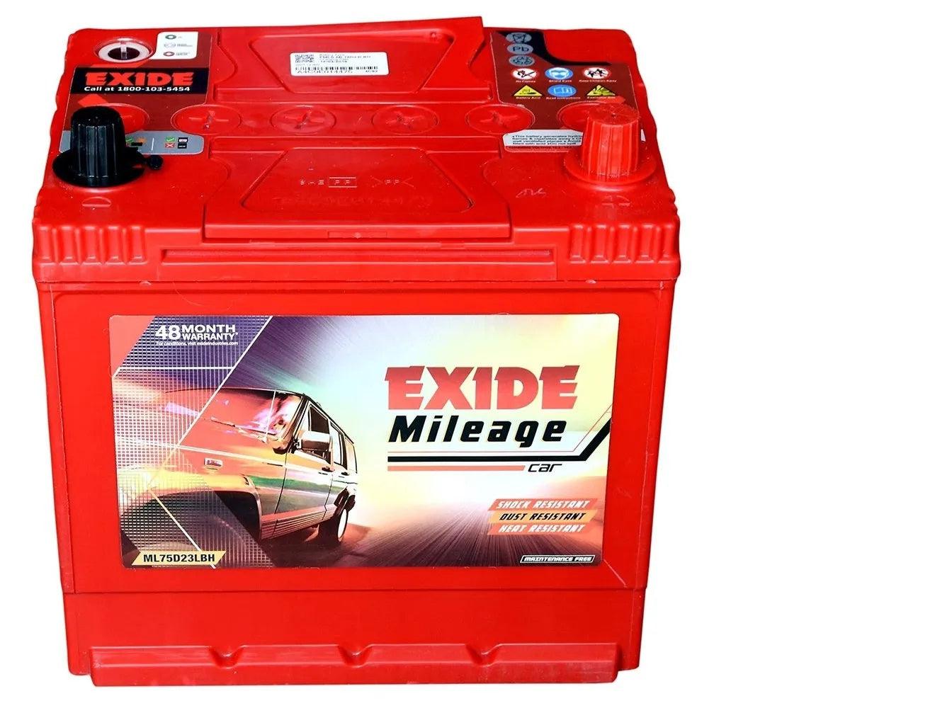 Exide FML5-ML75D23LBH - JAI SHIV TRADERS