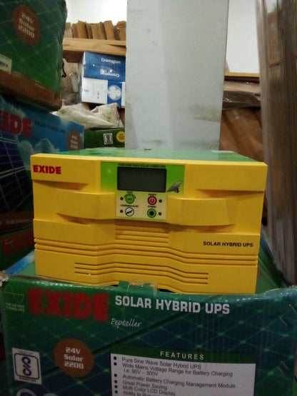 Exide Solar Hybrid 2200VA 24V (PWM) - JAI SHIV TRADERS