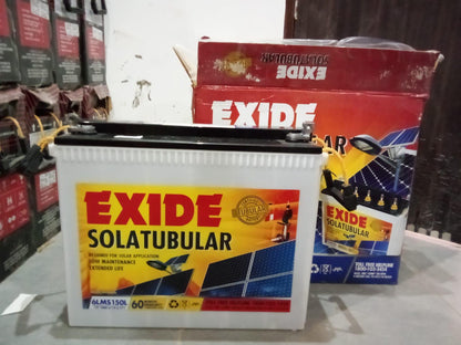 Exide Solar Tubular 6LMS150L (150AH) - JAI SHIV TRADERS