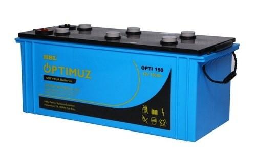 HBL OPTIMUZ 150AH 12V SMF VRLA BATTERY-OPTI 150 - JAI SHIV TRADERS