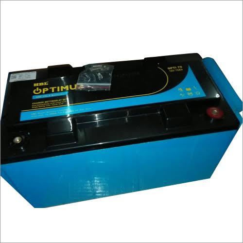 HBL OPTIMUZ 75AH 12V SMF VRLA BATTERY-OPTI 75 - JAI SHIV TRADERS